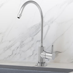 Metpure euro style non-air gap reverse osmosis faucet in chrome