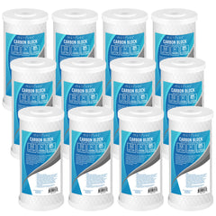 Metpure 10 x 4.5 inch coconut shell carbon block CTO water filter cartridge