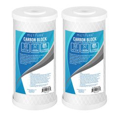 Metpure 10 x 4.5 inch coconut shell carbon block CTO water filter cartridge