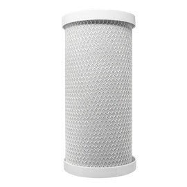 Metpure 10” x 4.5” Whole House Carbon Water Filter Cartridge Replacement - 5 Micron Coconut Shell Activated Carbon Block CTO 10-inch. Universal, Compatible with/Replacement Pentek, Dupont, GE, and more.