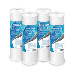 10 x 2.5 inch coconut shell carbon block CTO water filter, 5 micron