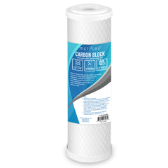 10 x 2.5 inch coconut shell carbon block CTO water filter, 5 micron