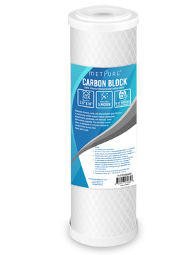 5 Pack Replacement Filters for RO Drinking Water System - (1) 50 GPD RO Reverse Osmosis Membrane + (1) 10