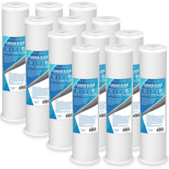 Metpure 20 x 4.5 inch coconut shell carbon block CTO water filter cartridge