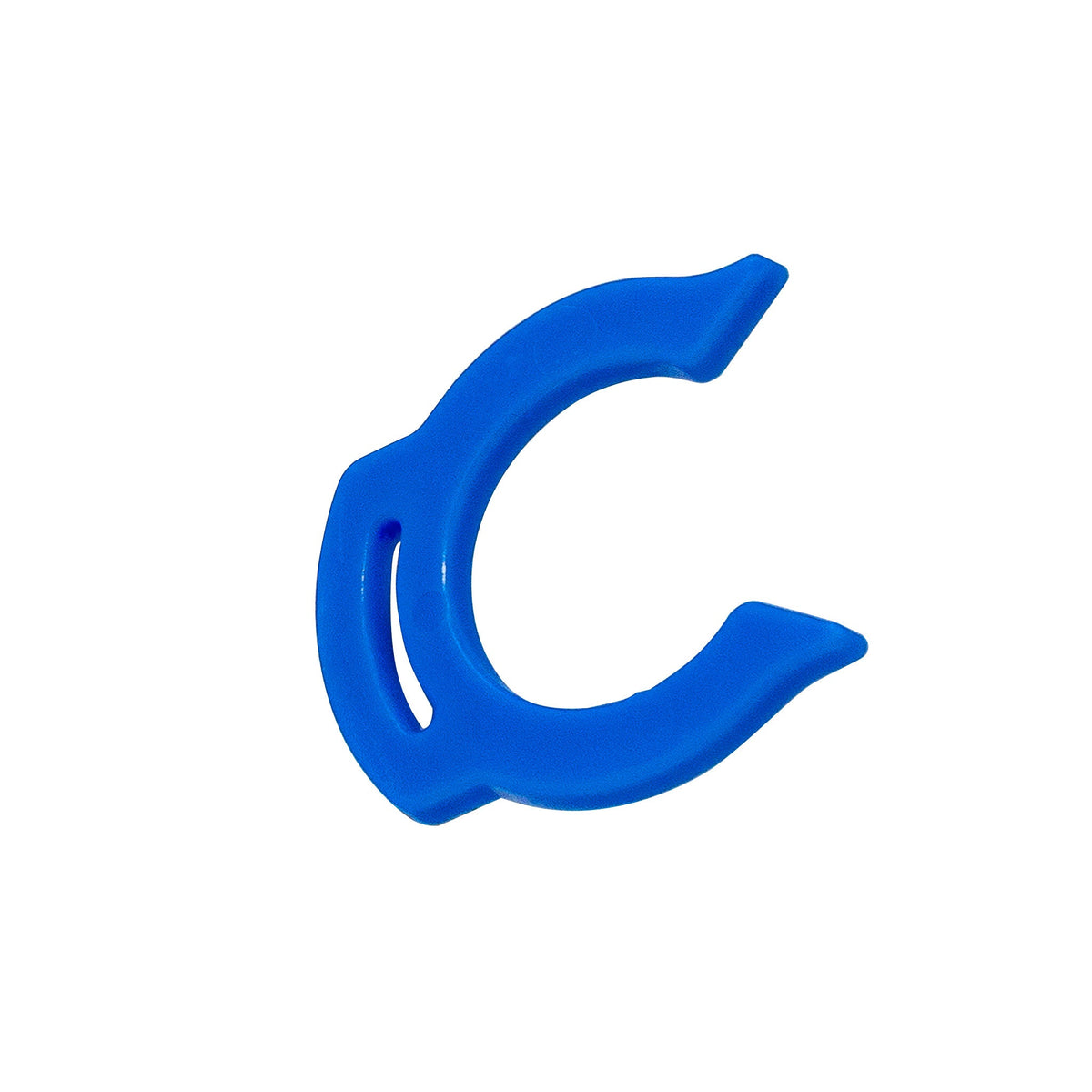 Blue 3/8 inch OD quick connect lock clips, 100 pack