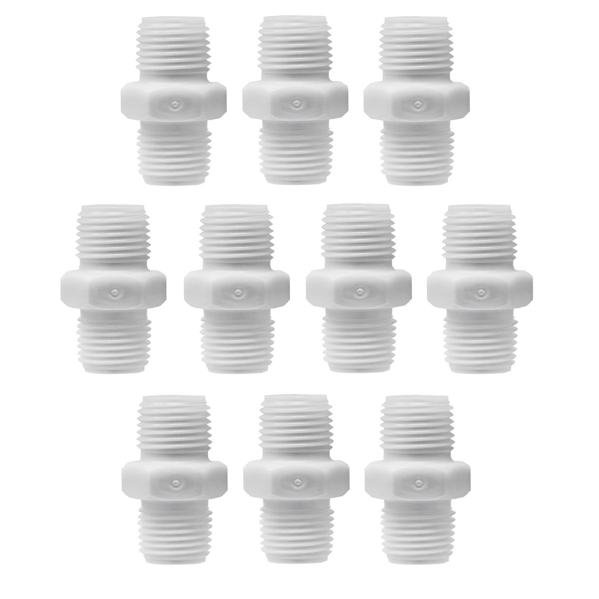 3/8 inch NPT nylon plastic nipple - view 3