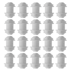 1/4 inch OD x 1/4 inch OD quick connect bulkhead union, NSF - view 6