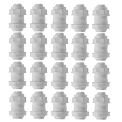 1/4 inch OD x 3/8 inch OD quick connect bulkhead union, NSF - view 6