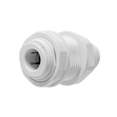 3/8 inch OD x 3/8 inch OD quick connect bulkhead union, NSF - view 2