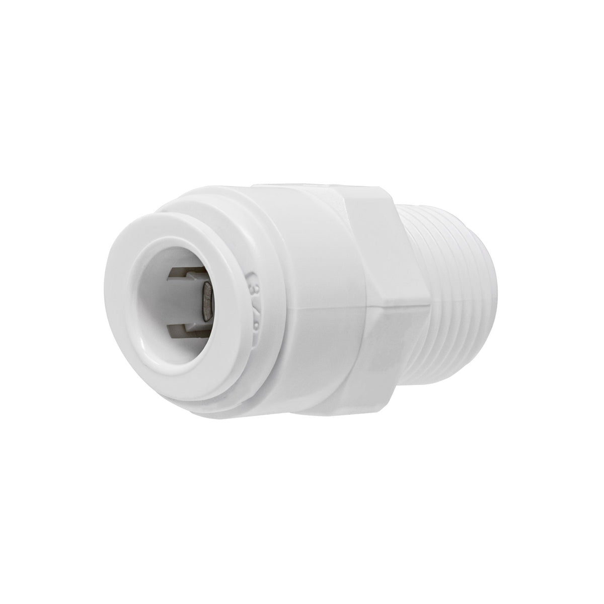 3/8 inch OD quick connect x 3/8 inch male thread adapter, NSF - view 3