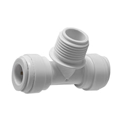 3/8 inch OD x 3/8 inch OD quick connect x 3/8 inch male thread branch tee, NSF - view 6