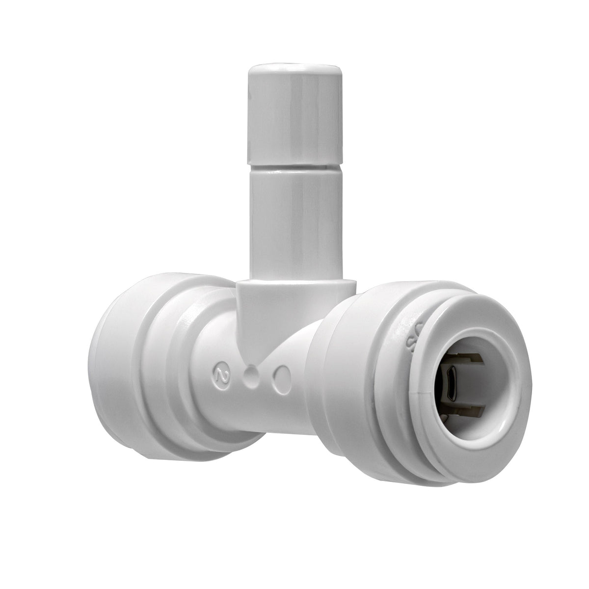 3/8 inch OD quick connect x 3/8 inch stem branch tee, NSF - view 4