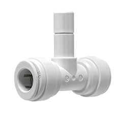 3/8 inch OD quick connect x 3/8 inch stem branch tee, NSF - view 8