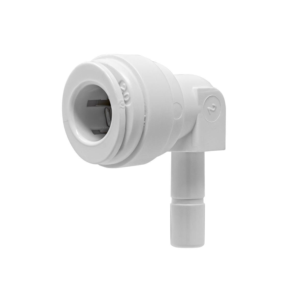 3/8" OD Quick Connect x 1/4" Stem Elbow for RO & Water Filtration (1 or 10 Pack)