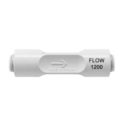 1/4 inch OD quick connect flow restrictor, 1200cc, NSF