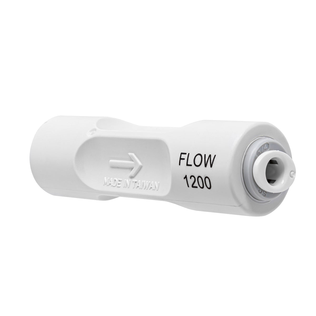 1/4 inch OD quick connect flow restrictor, 1200cc, NSF - view 3