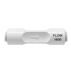 Quick connect flow restrictor. 1/4
