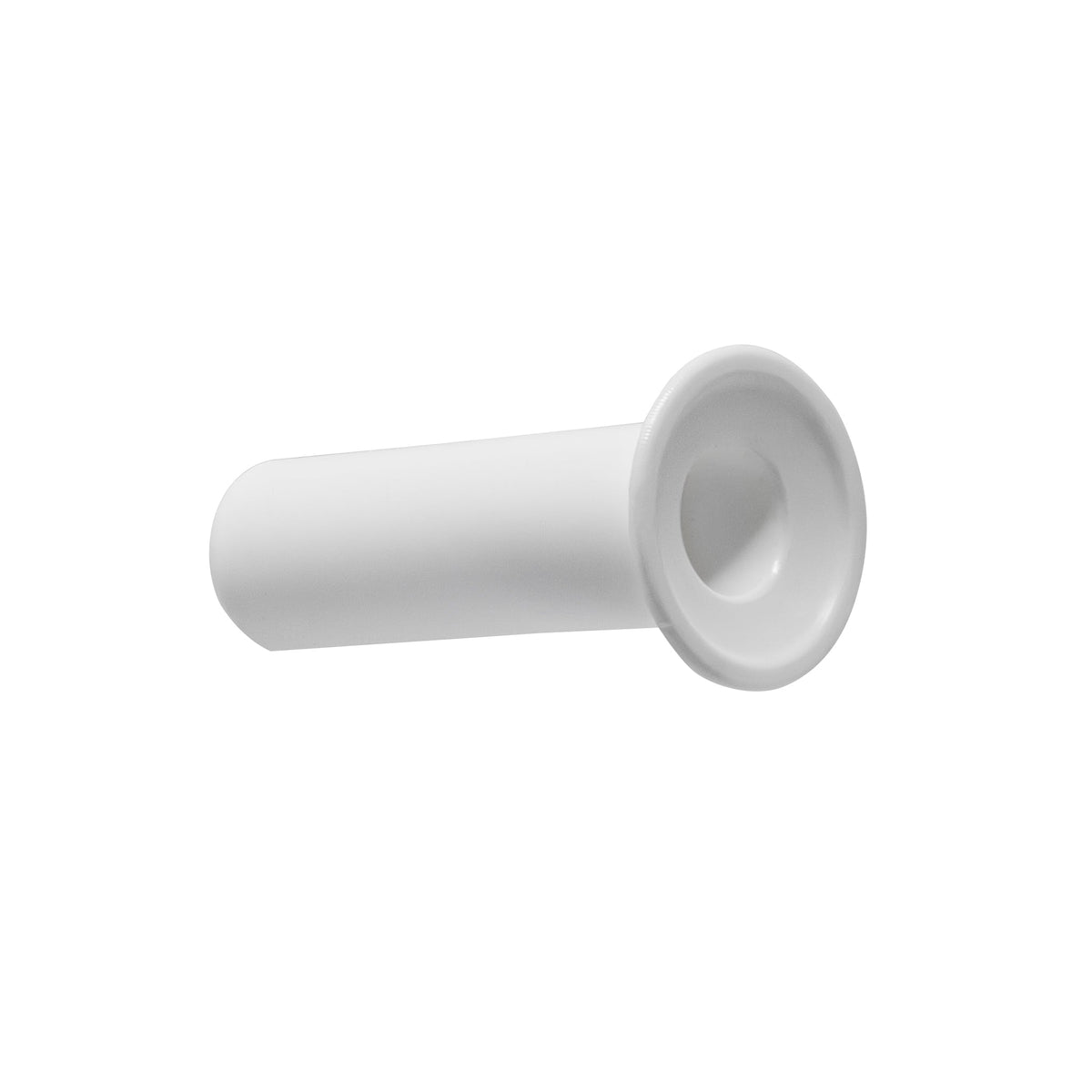 White 1/4 inch OD quick connect plug - view 2