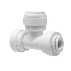 1/4 inch OD x 1/4 inch OD x 3/8 inch OD quick connect union tee, NSF - view 3