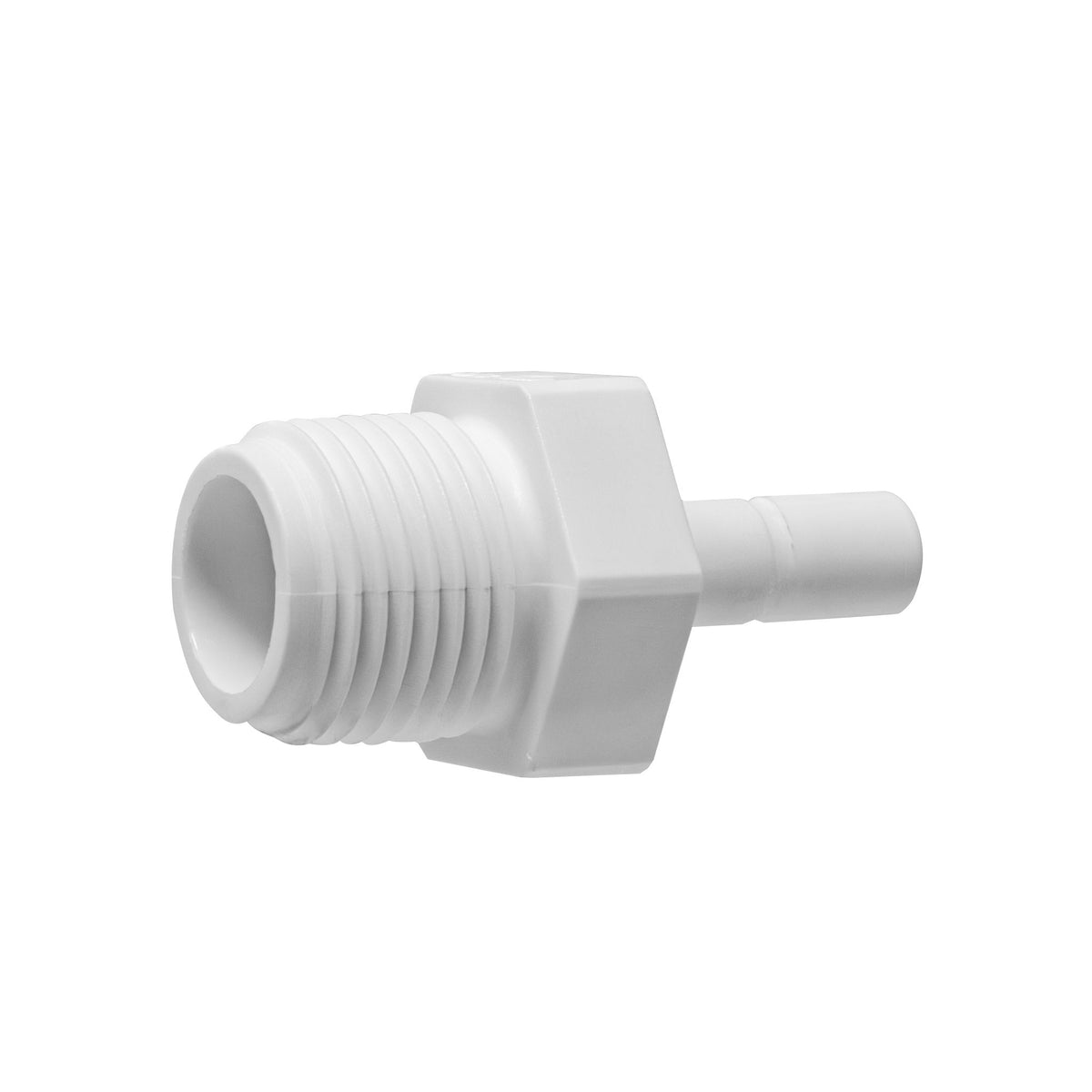 1/4 inch stem x 3/8 inch male thread adapter, NSF - view 3