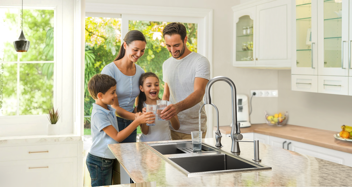 PURE WATER WITHOUT SACRIFICING YOUR KITCHEN DECOR