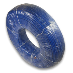1/4 inch OD blue LLDPE tubing 1000 ft roll, no spool, NSF certified