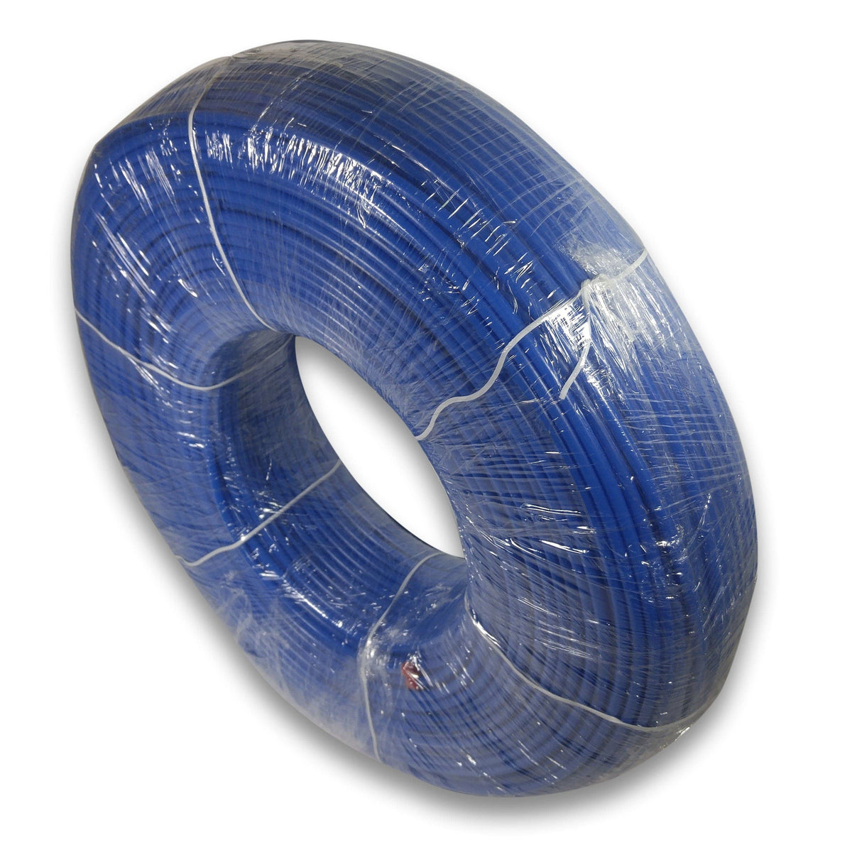 1/4 inch OD blue LLDPE tubing 1000 ft roll, no spool, NSF certified