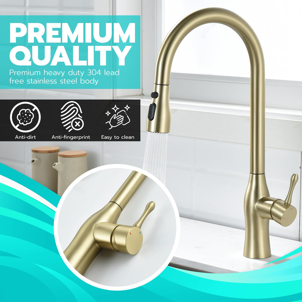 Metpure Perfect Match water purification kit with MV4-ROGB reverse osmosis system, RO faucet, kitchen faucet and soap dispenser