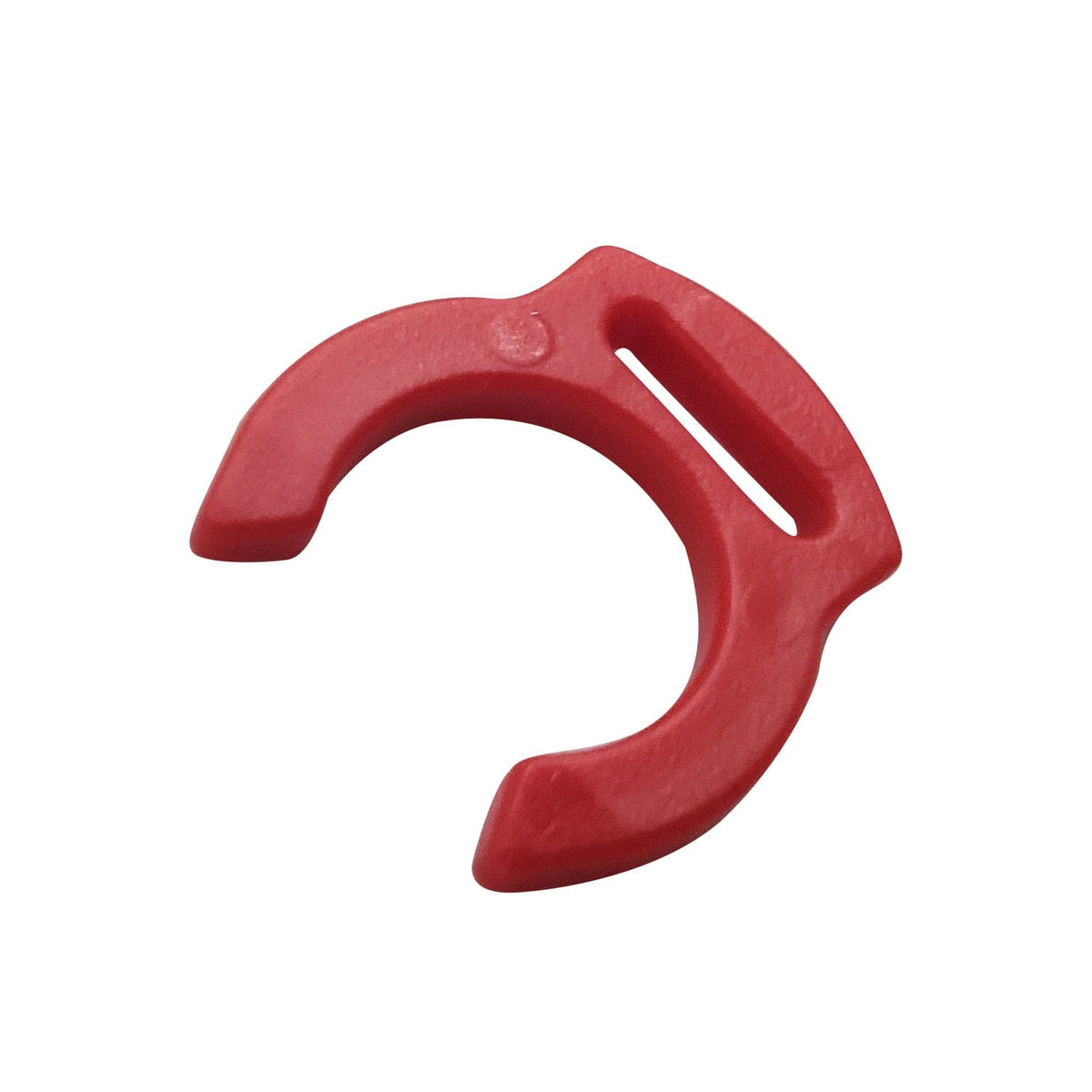 Red 1/4 inch OD quick connect lock clip, 50 pack - view 2