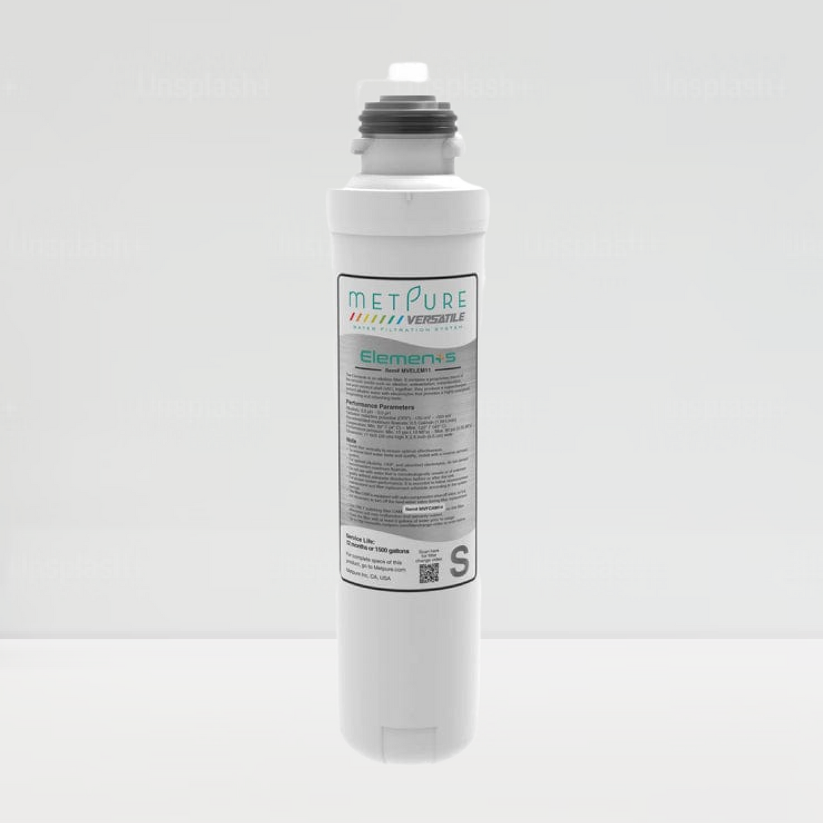 Metpure Versatile Elements S alkaline antioxidant mineral quick twist filter, 11 x 2.5 inch - view 2