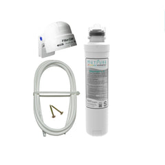 Metpure Elements Antioxidants Alkaline Quick Twist Filter Kit with 1/4 inch CAM, filter clip mount and mounting hardware