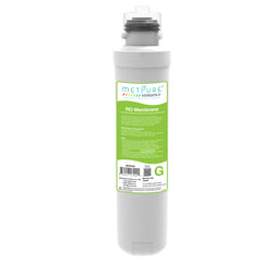Metpure Versatile Green G 50 GPD reverse osmosis membrane quick twist filter, 11 x 2.5 inch