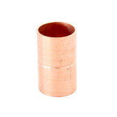 3/4" Rolled Stop Copper Coupling, C x C, 10 Pack