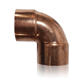1/2" 90 Degree Copper Pressure Elbow 10 Pack