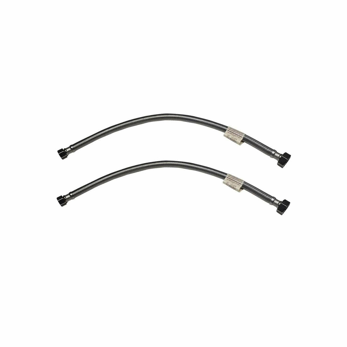 3/8 inch COMP x 1/2 inch FIP 20 inch Stainless Steel Supply Line 2 Pack