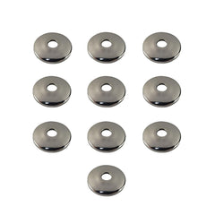 5/8 inch OD Chrome Plated Stainless Steel Escutcheon, 20 Pack