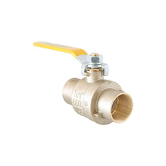 1/2 inch full port lead free brass ball valve with sweat C x C ends