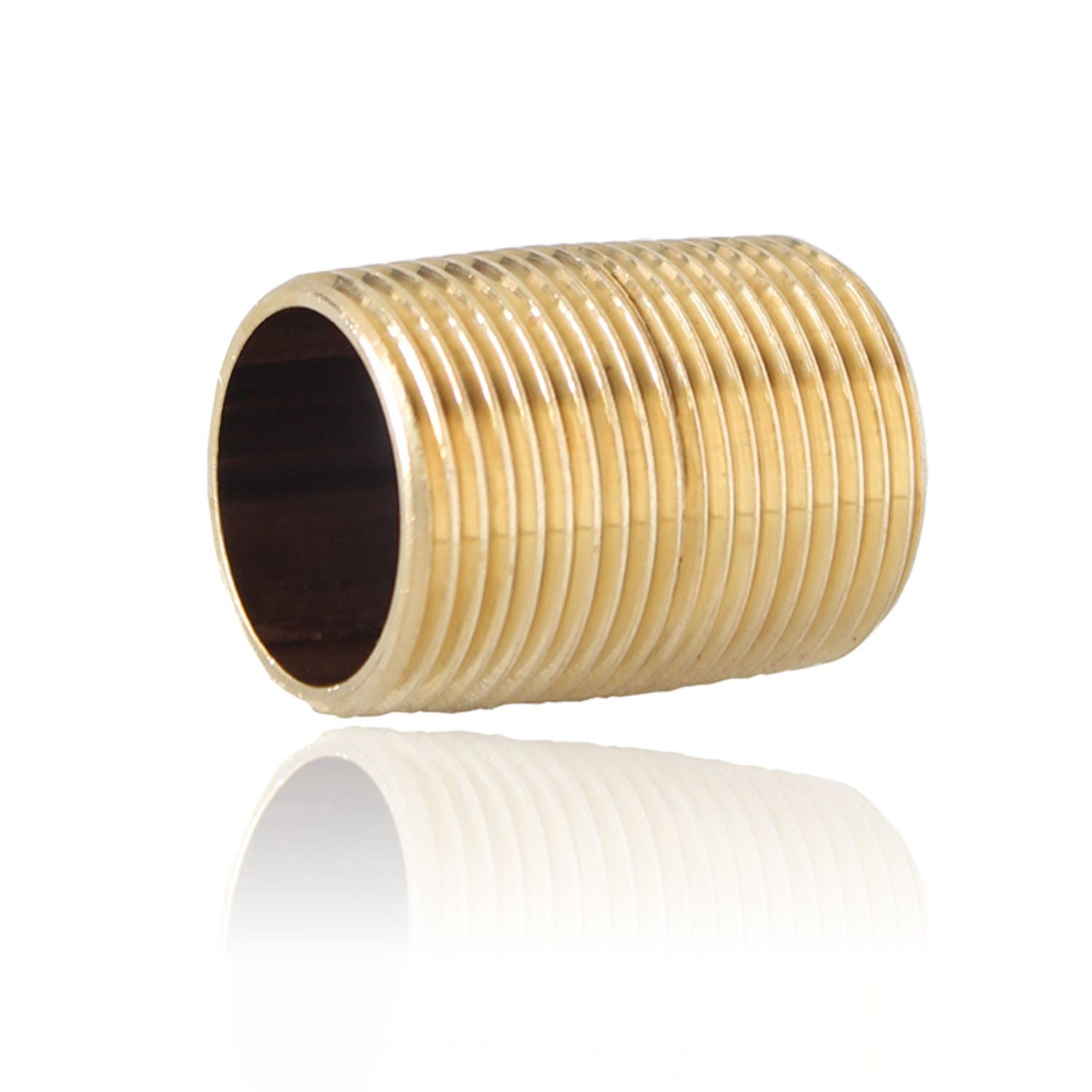 3/4" Male Close Brass Nipple