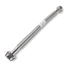 18" x 1" FIP Stainless Steel Corrugated Water Flex Connector
