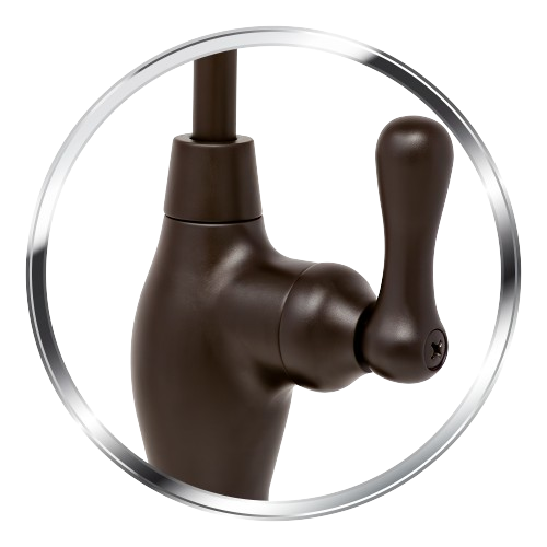 Oil-Rubbed Bronze RO faucet