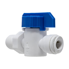 1/4 inch OD quick connect x 1/4 inch male thread inline ball valve - view 3