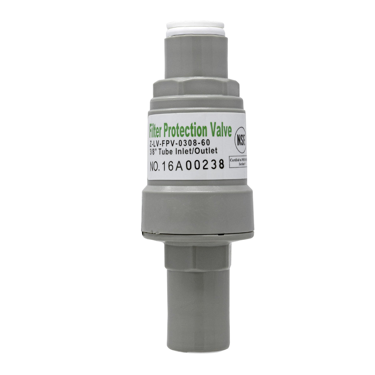 3/8 inch OD quick connect 60 psi water pressure regulator for RO filtration system