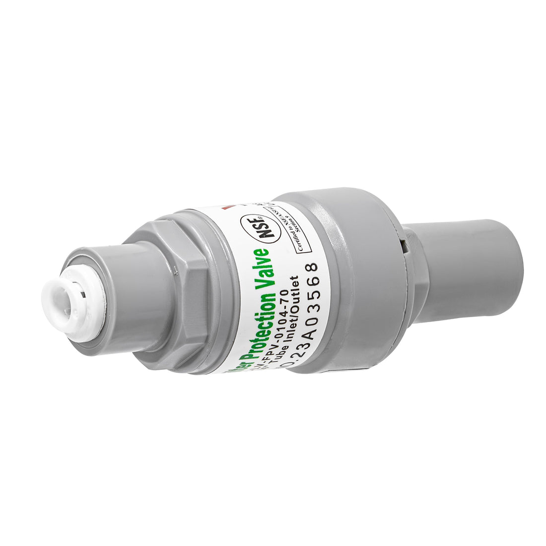 Quick Connect Pressure Regulator. 1/4" QC. 70 PSI. Certified by NSF.