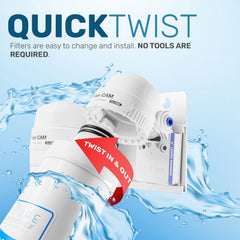 Metpure Versatile MV4-RALB 4 stage reverse osmosis water filtration system with faucet and tank
