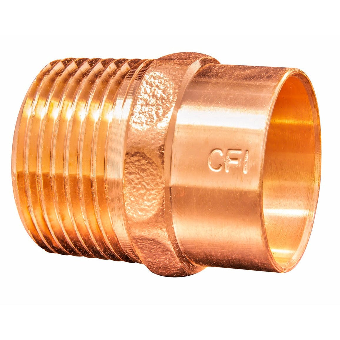 1 inch NOM Male Adapter C x MIP Copper