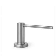 Metpure built-in kitchen sink soap dispenser with stainless steel pump and 17 oz bottle