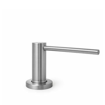 Metpure Kitchen Sink Soap Dispenser Stainless Steel Pump with Bottle