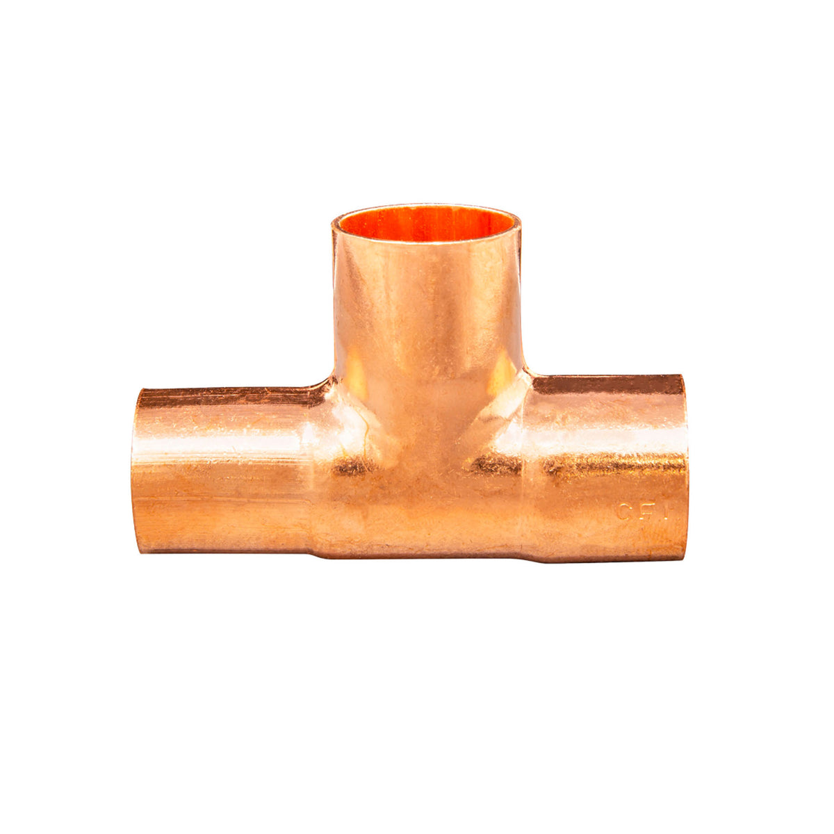 3/4 inch copper street tee, C x FTG x C