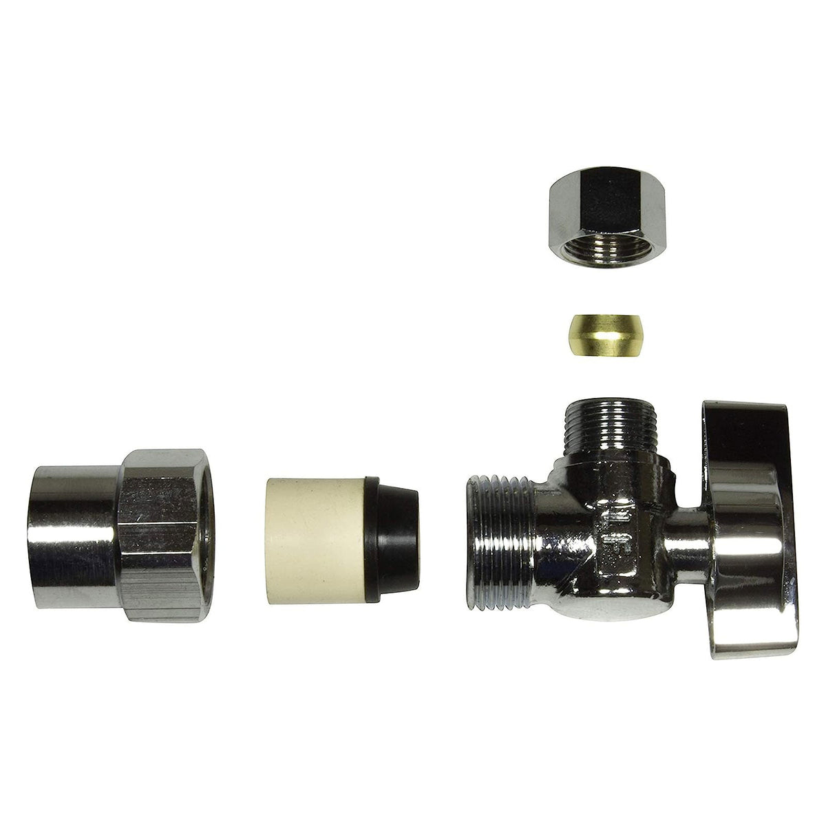 1/2 inch CPVC x 3/8 inch COMP 1/4 Turn Angle Valve - view 3