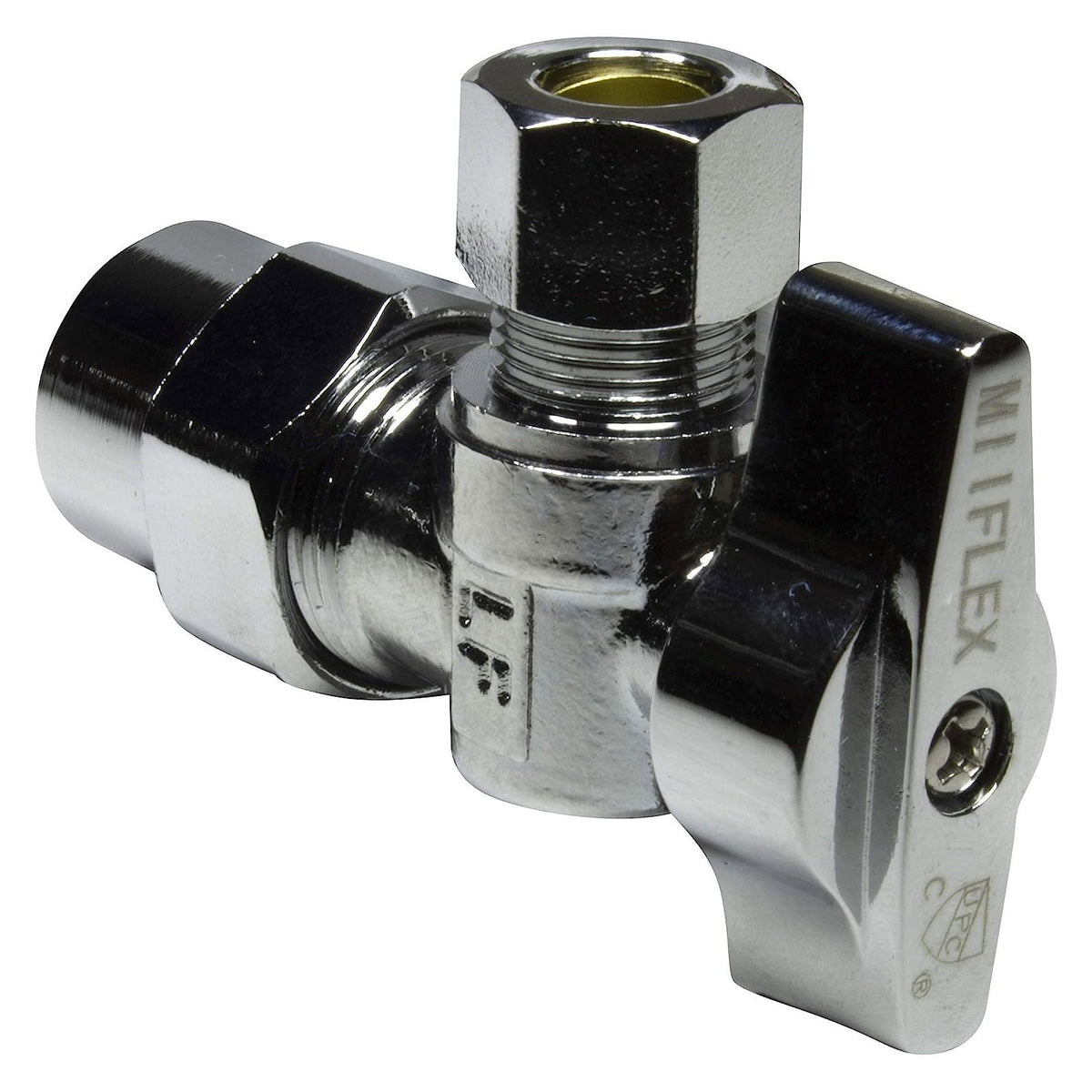 1/2 inch CPVC x 3/8 inch COMP 1/4 Turn Angle Valve - view 5